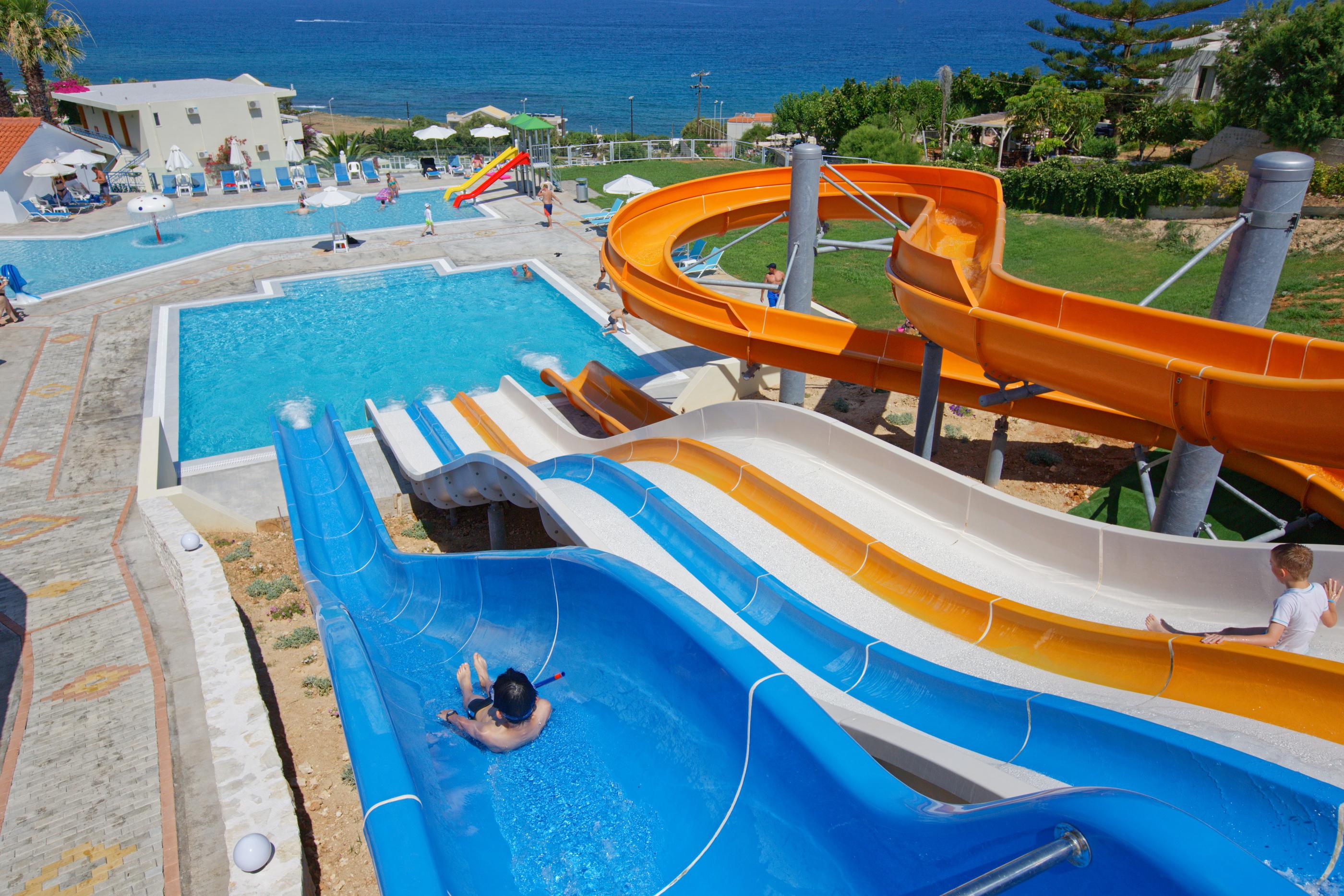 ホテル Rethymno Mare Royal & Water Park スカレタ エクステリア 写真
