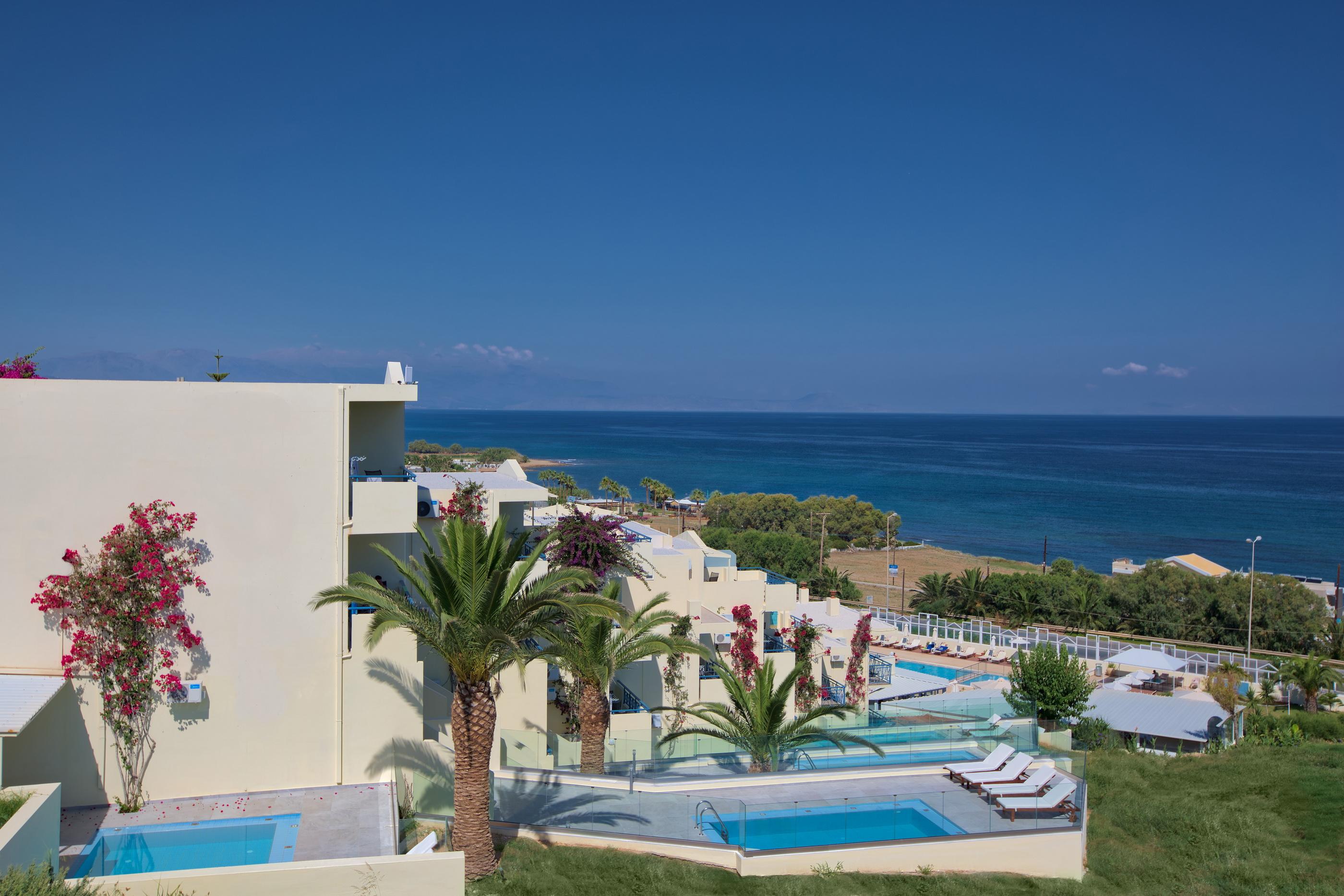 ホテル Rethymno Mare Royal & Water Park スカレタ エクステリア 写真