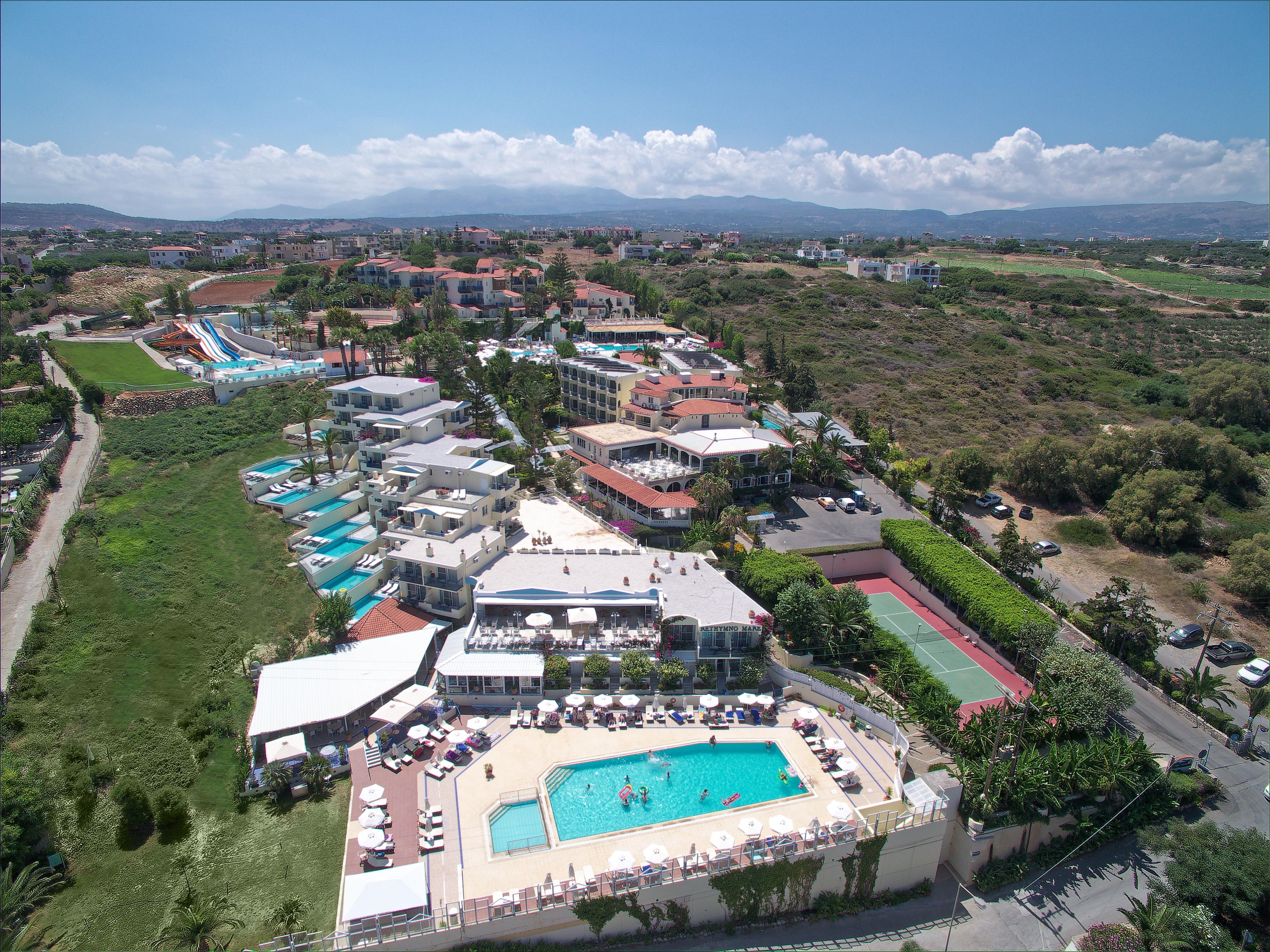 ホテル Rethymno Mare Royal & Water Park スカレタ エクステリア 写真